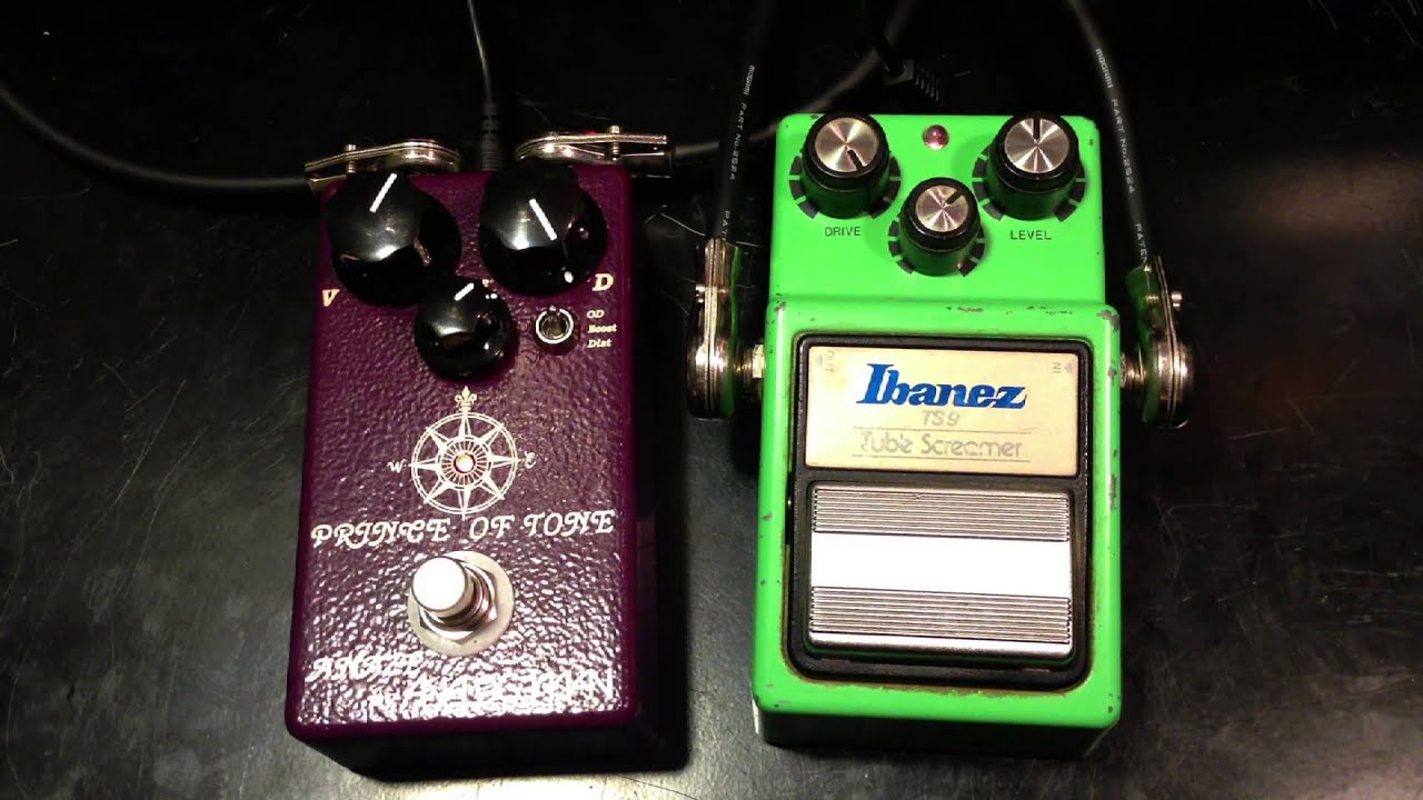 Analog Man Prince Of Tone vs Vintage Ibanez TS9 - YouTube