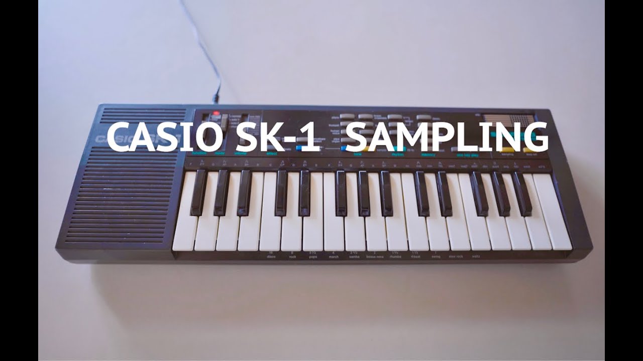 CASIO SK-1 SAMPLING by OOWETS - YouTube
