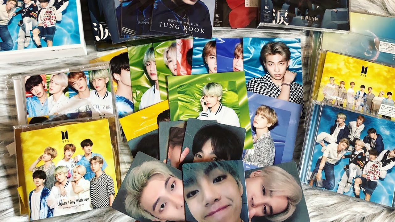 UNBOXING] BTS Lights/Boy With Luv (Universal Box Set / Fancafe Ver