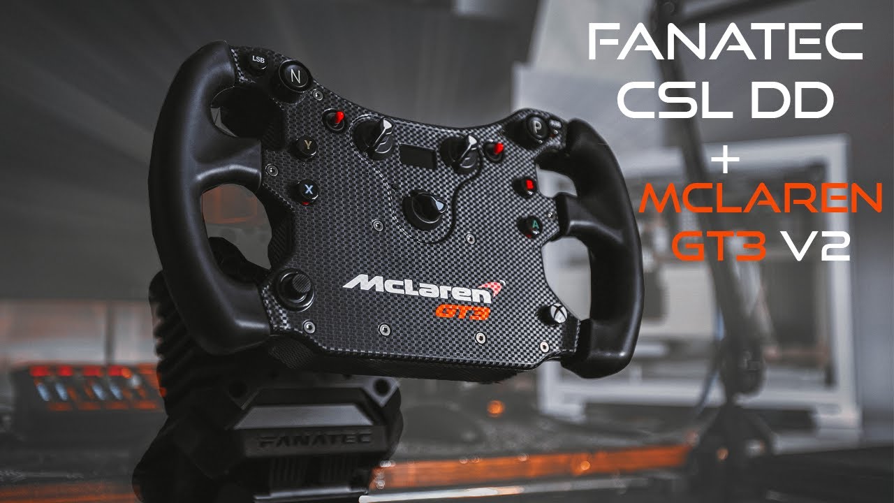 FANATEC CSL DD McLaren GT3 V2 Review - YouTube