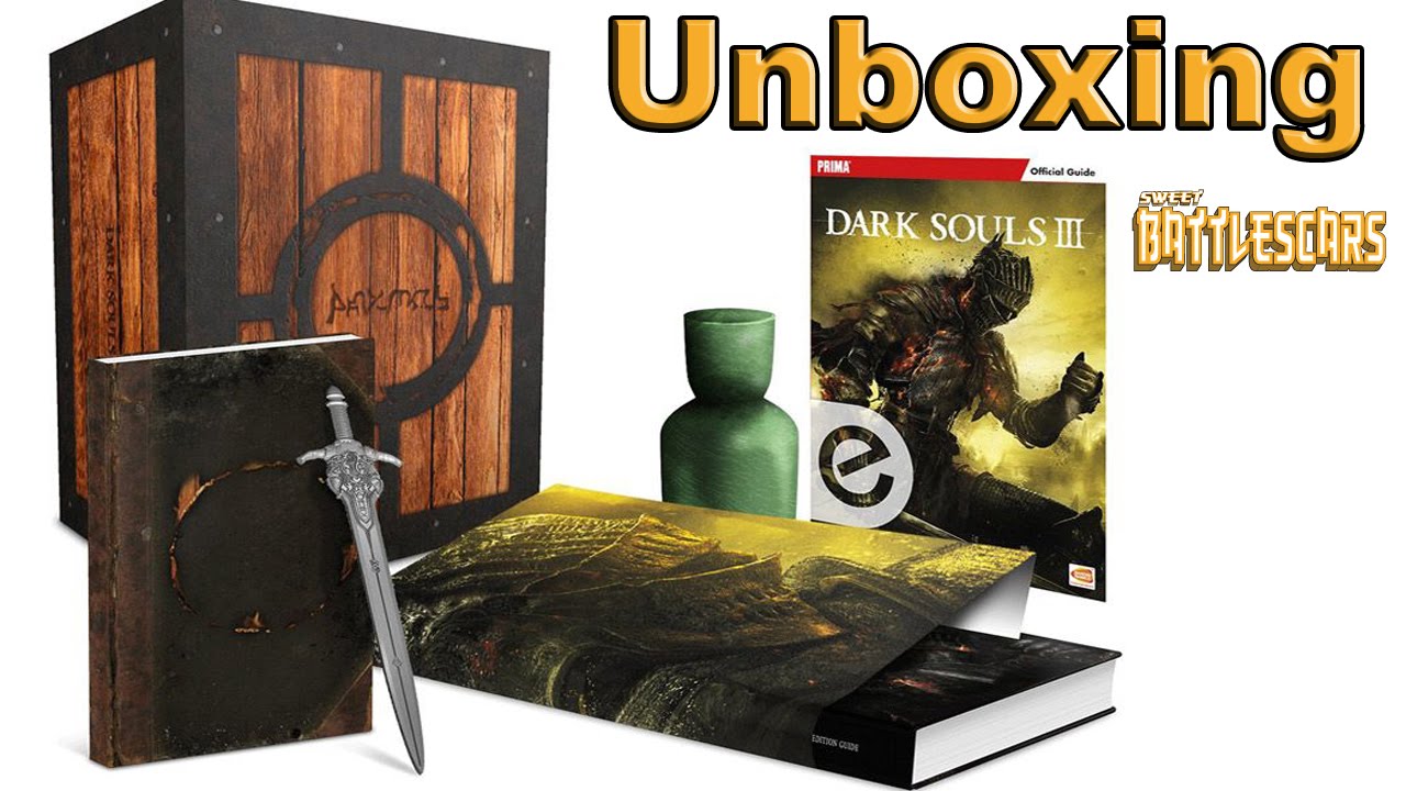 DARK SOULS 3 PRIMA GAME GUIDE - ESTUS FLASK EDITION UNBOXING - YouTube