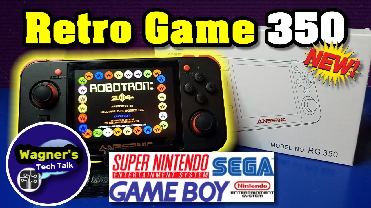 RG350 (Retro Game 350) Unbox, Gameplay & Review of FBA, PS1, RG