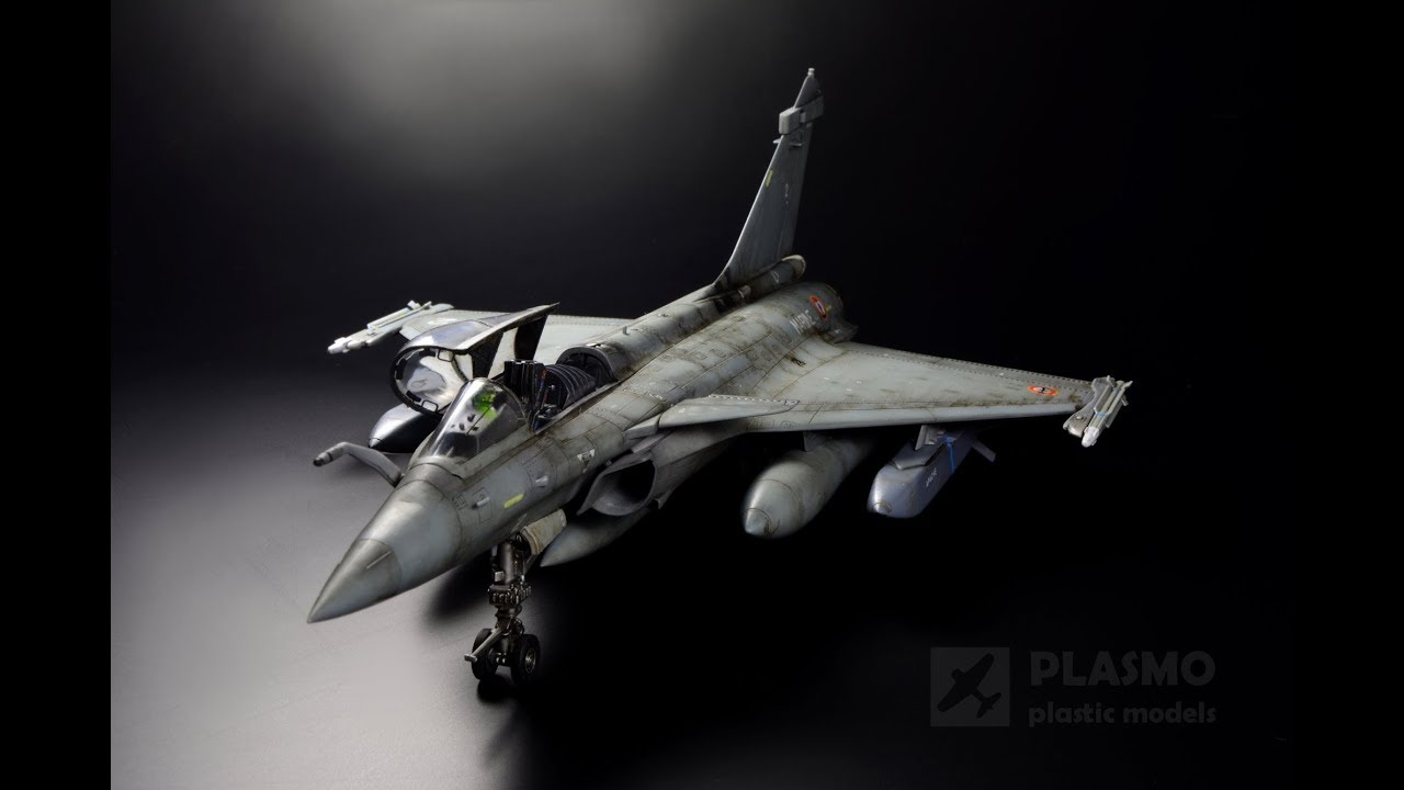 Dassault Rafale - 1/72 scale - Hobby Boss - Aircraft Model - YouTube