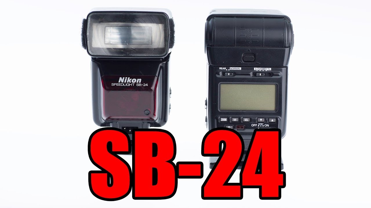 Nikon SB-24 Speedlight Review - YouTube