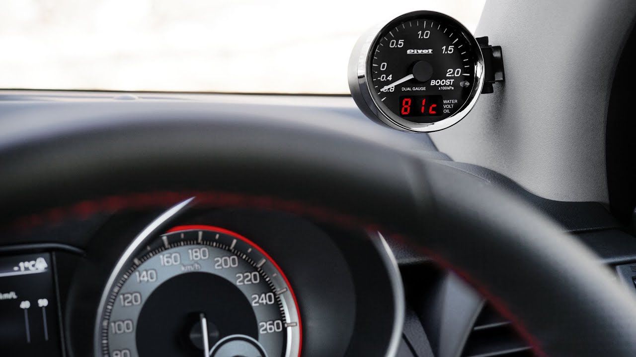 T.M WORKS ブースト計 アウディA4 2.0ターボ 他 T.M WORKS ブースト計