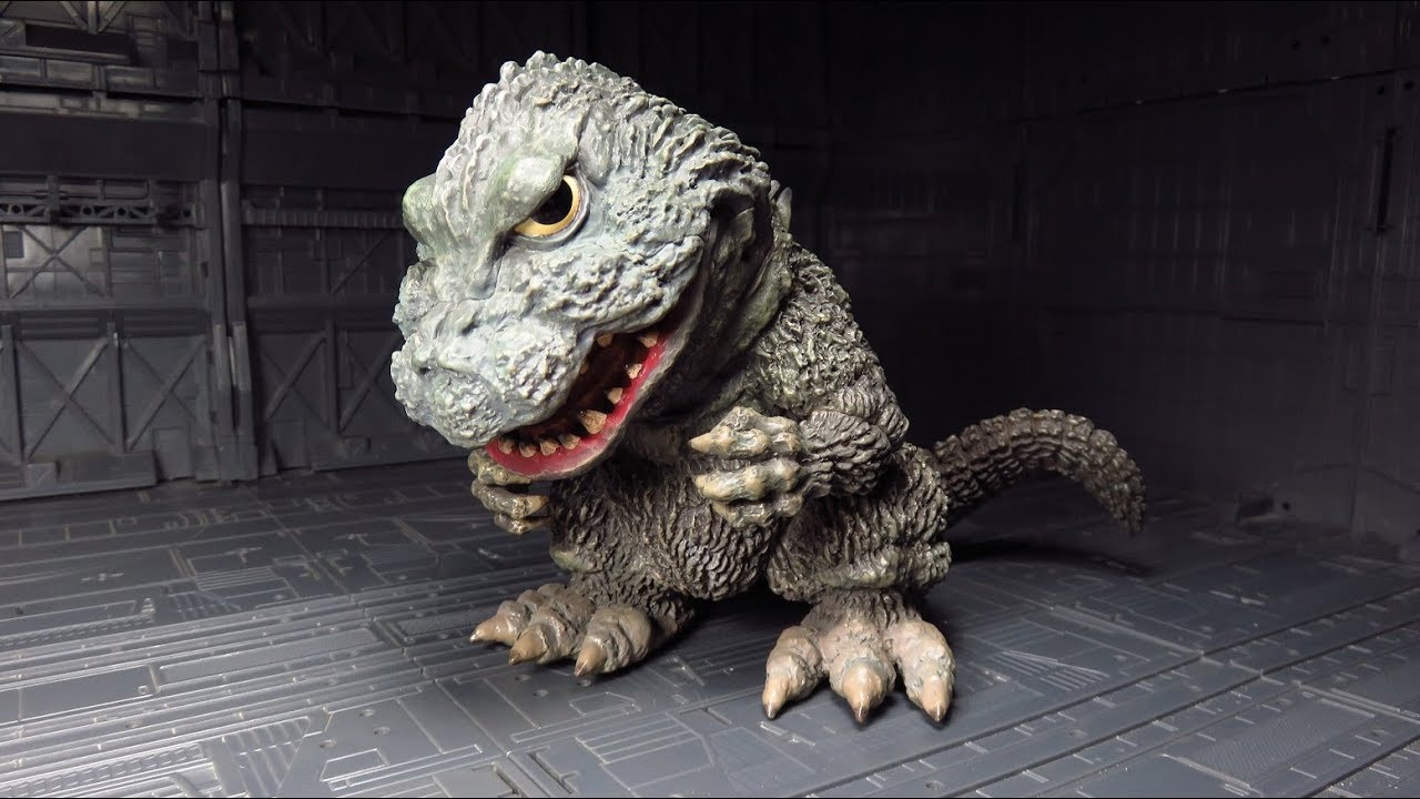 X-Plus Deforeal Series - Godzilla 1962 Figure Review - YouTube