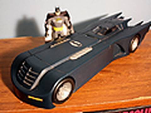 Batman-The Animated Series: Batmobile Review - YouTube