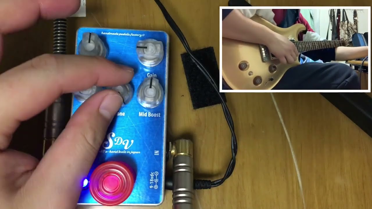 xotic soul drive'n clone】hand made pedal factory製エフェクターを