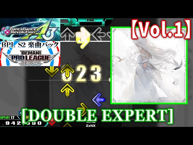 DDR A3(GP)】 Aria / ZxNX [DOUBLE EXPERT] 譜面確認+Clap - YouTube