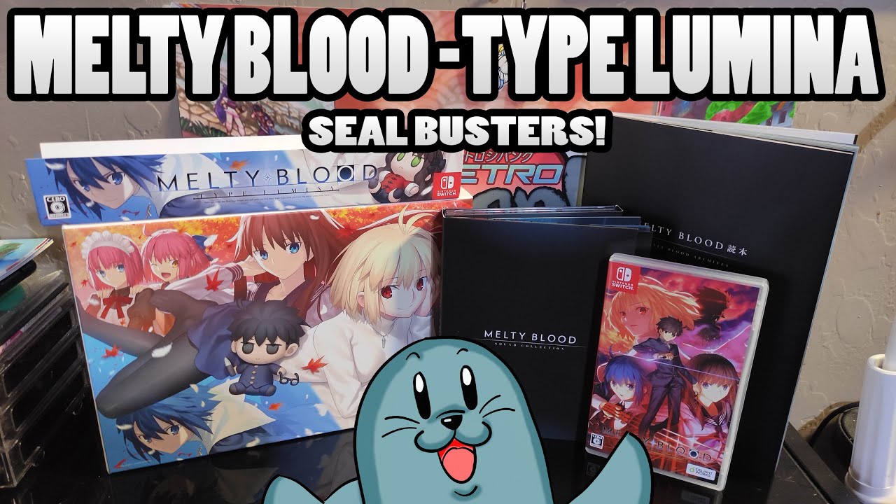 Melty Blood Type Lumina - Nintendo Switch Unboxing! #sealbusters
