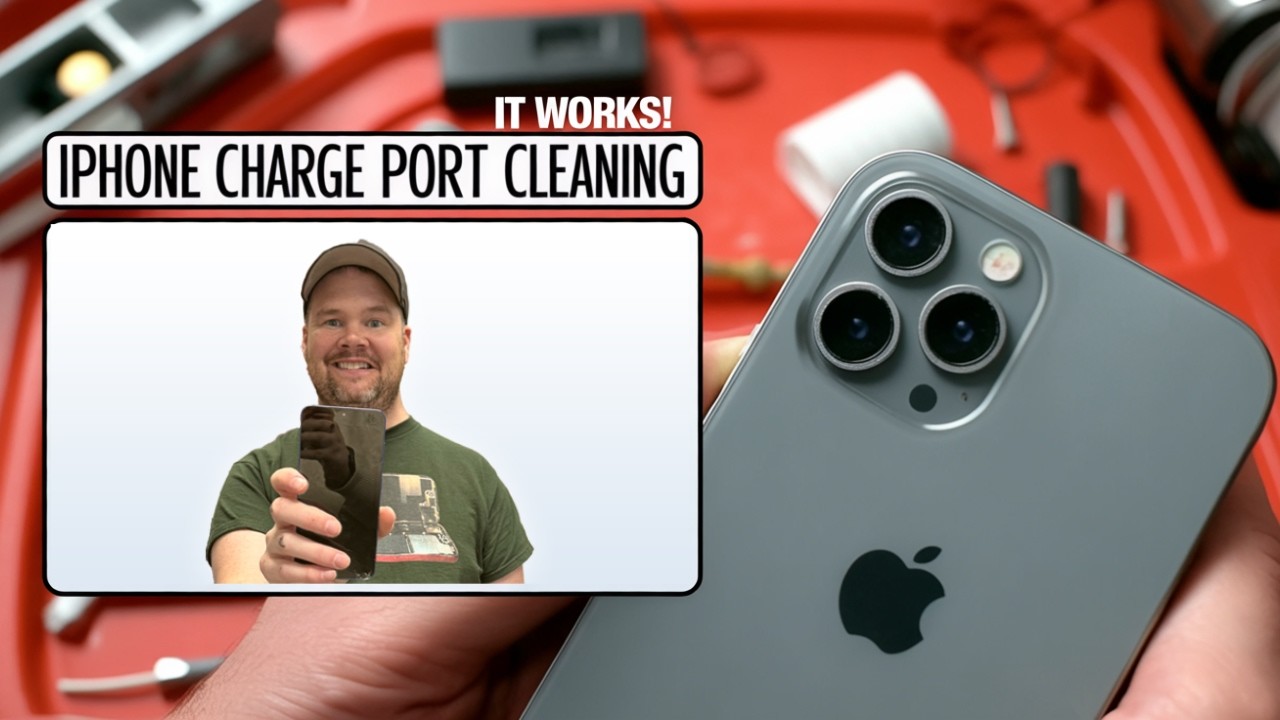 iPhone 15 Pro Max Not Charging Fix - Cleaning - YouTube