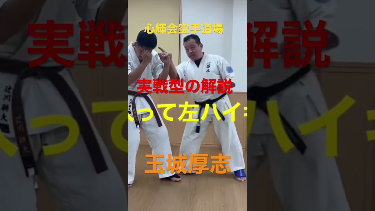 玉城厚志/心輝会空手 組手で使えるサバキ＆ボクシンググローブ14