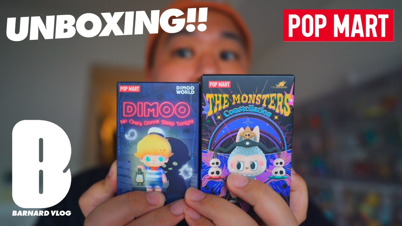 POPMART】ポップマート 開封 Vlog DIMOO Labubu 新作をUnboxing