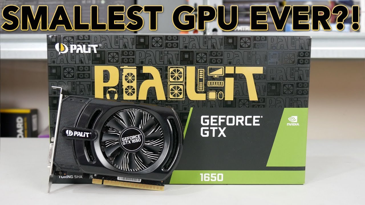 Palit GTX 1650 StormX OC Review - It's a tiny card, but is it GOOD