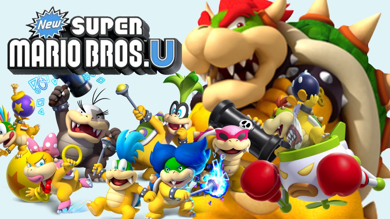 マリオU ボス戦まとめ : New Super Mario Bros. U - All Boss Fights