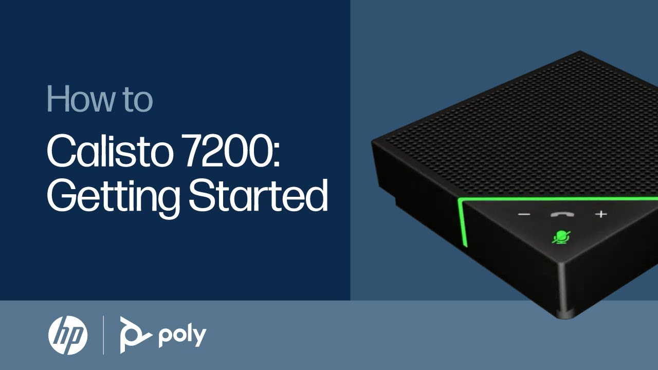 Calisto 7200: Getting Started | HP Support - YouTube
