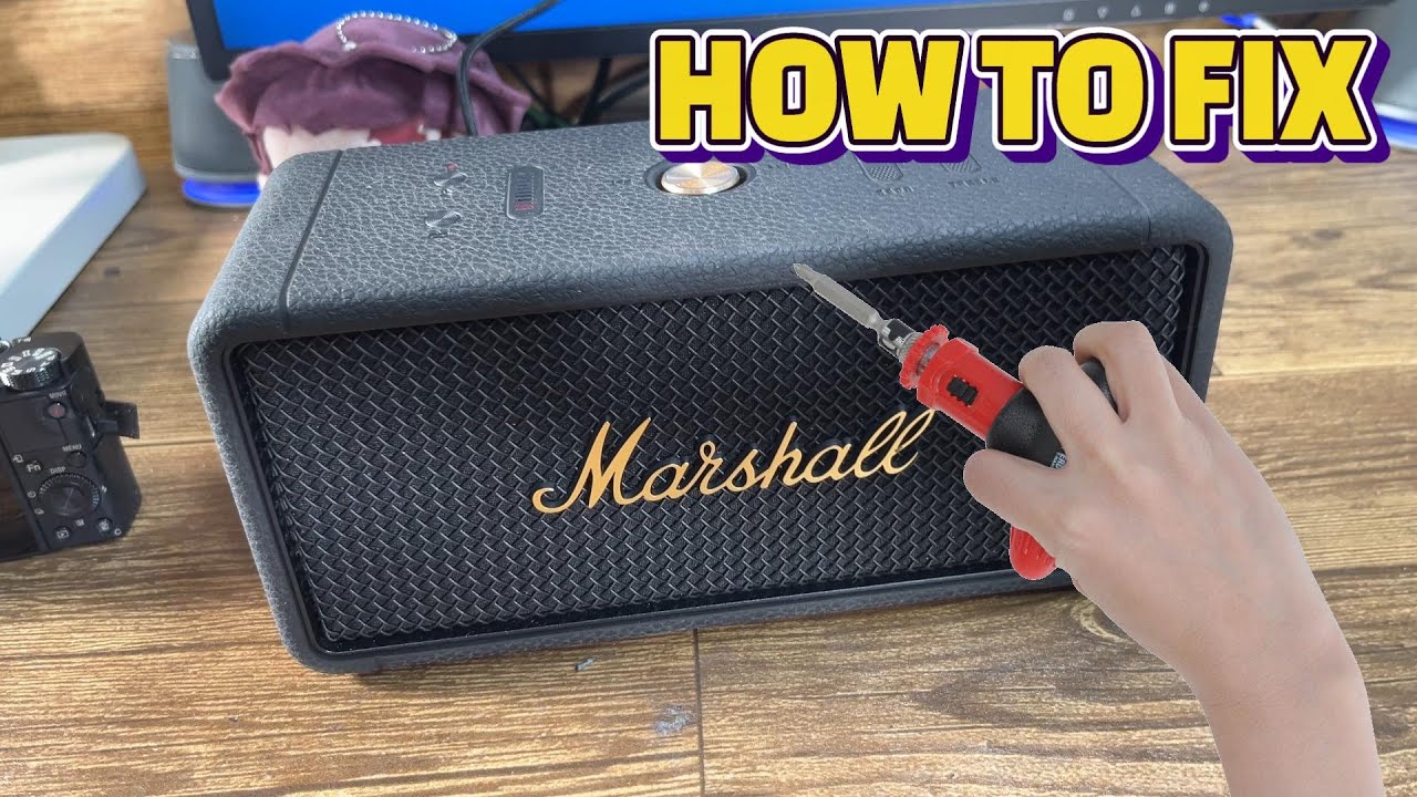 Marshall Middleton(マーシャル・ミドルトン)高級スピーカー のUSB充電