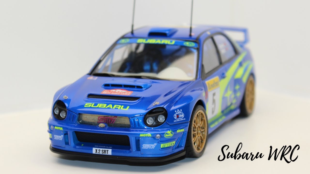 Tamiya Subaru Impreza WRC 2001 (Tamiya 1/24 model kit) - YouTube