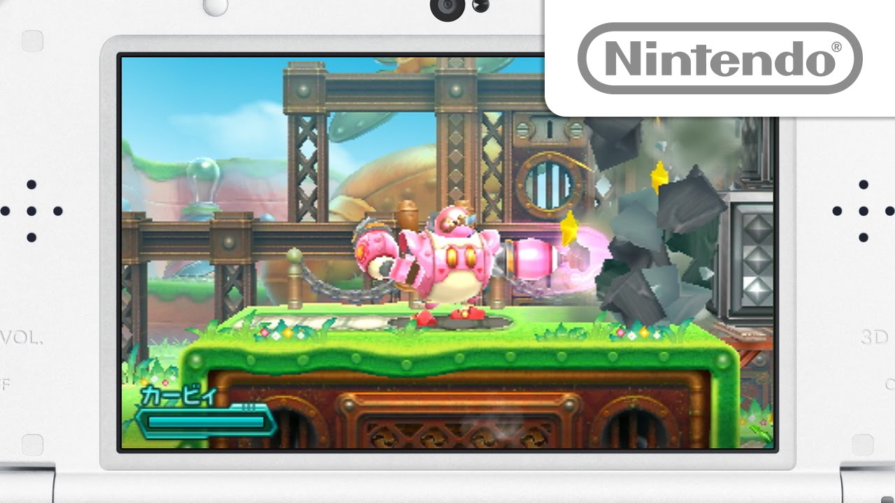 星のカービィ ロボボプラネット 紹介映像 - YouTube