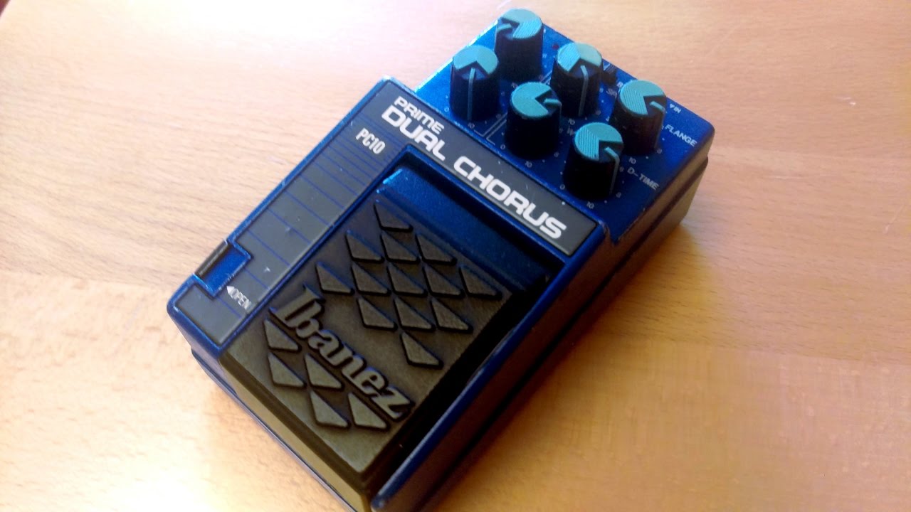 Ibanez Prime Dual Chorus PC10 - YouTube