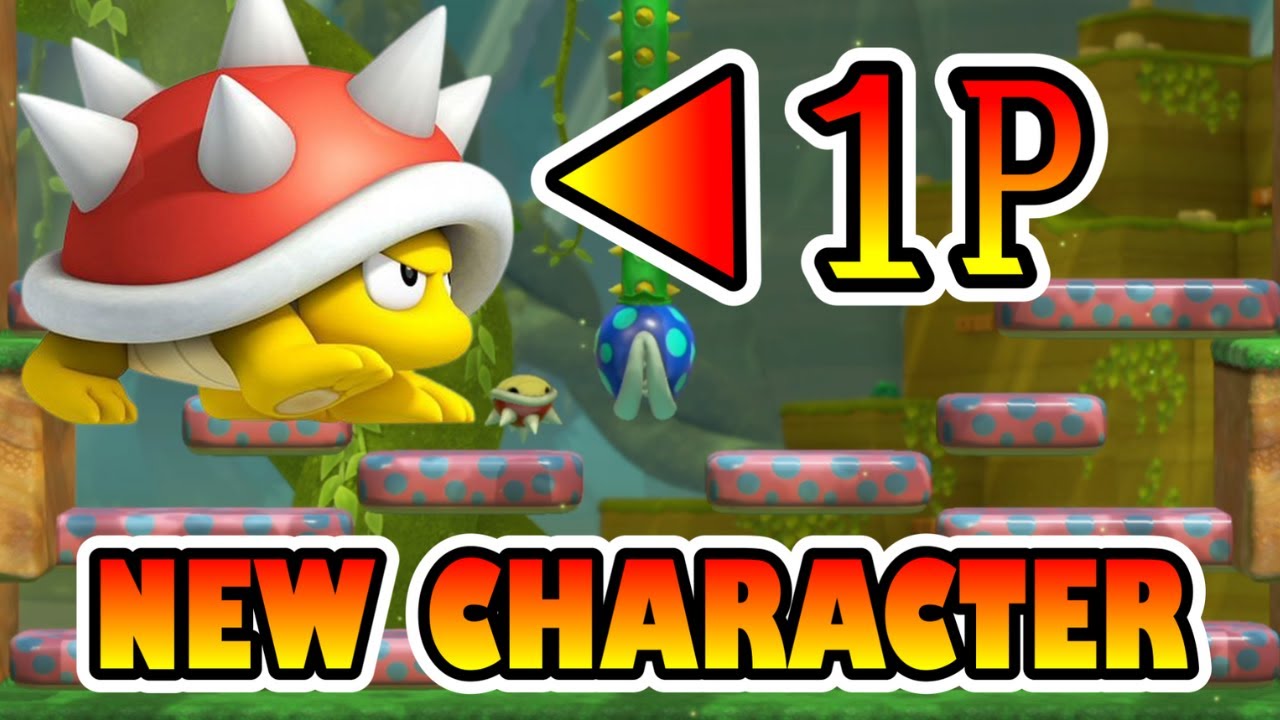 マリオメーカー2】ついにトゲゾーが操作可能になったww Playable