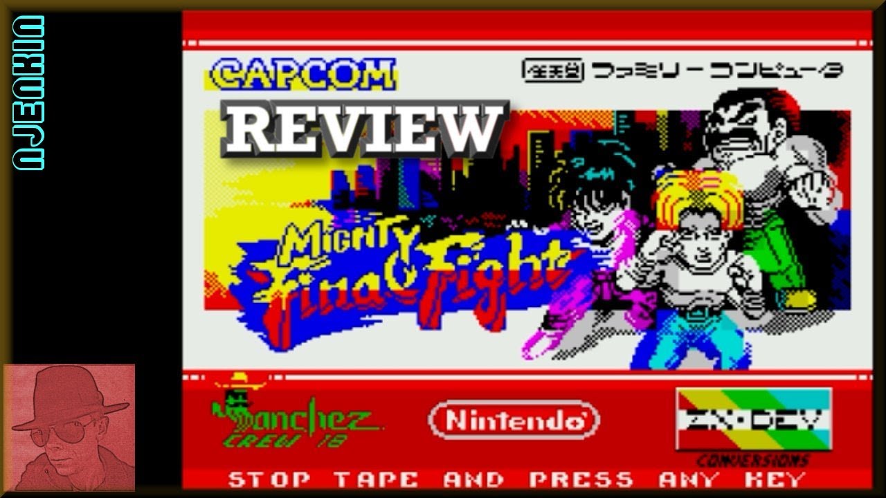 Mighty Final Fight : Homebrew from 2018 - on the ZX Spectrum 128K