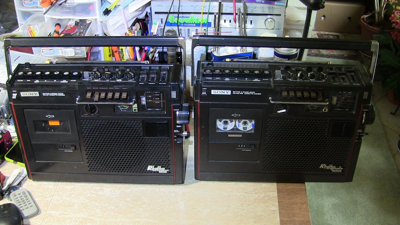 SONY Rhythm Capsule CF-900s & JDM Sony CF-9000 sold both repair