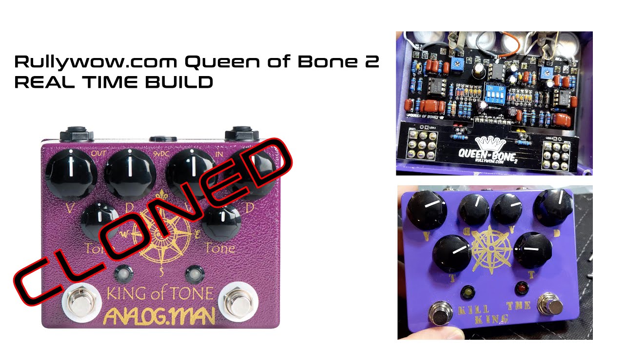 ギター KING of TONE ANALOG.MAN CLONE Build your own Analogman King