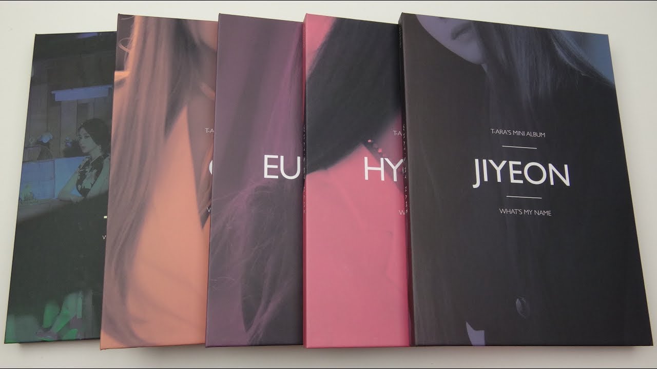 Unboxing Jiyeon 지연 (T-ara) 1st Mini Album Never Ever - 1Min 1Sec
