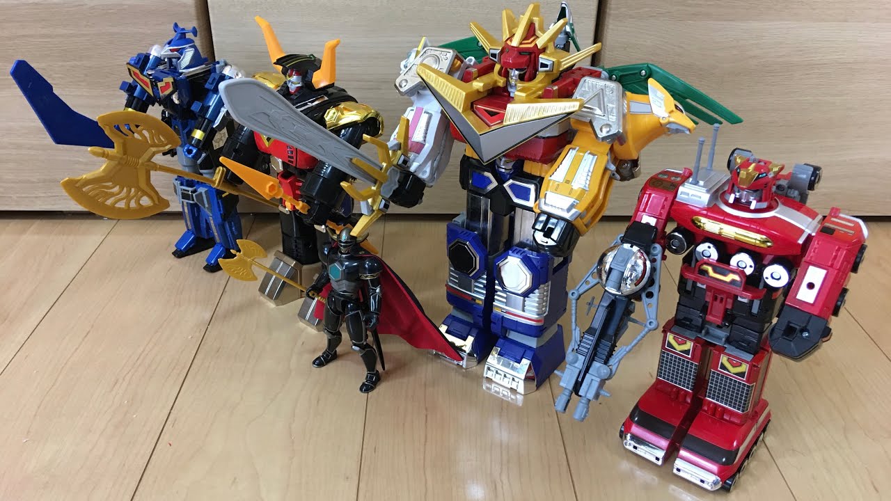 星獣戦隊ギンガマン】超装光ギンガイオー！ - YouTube