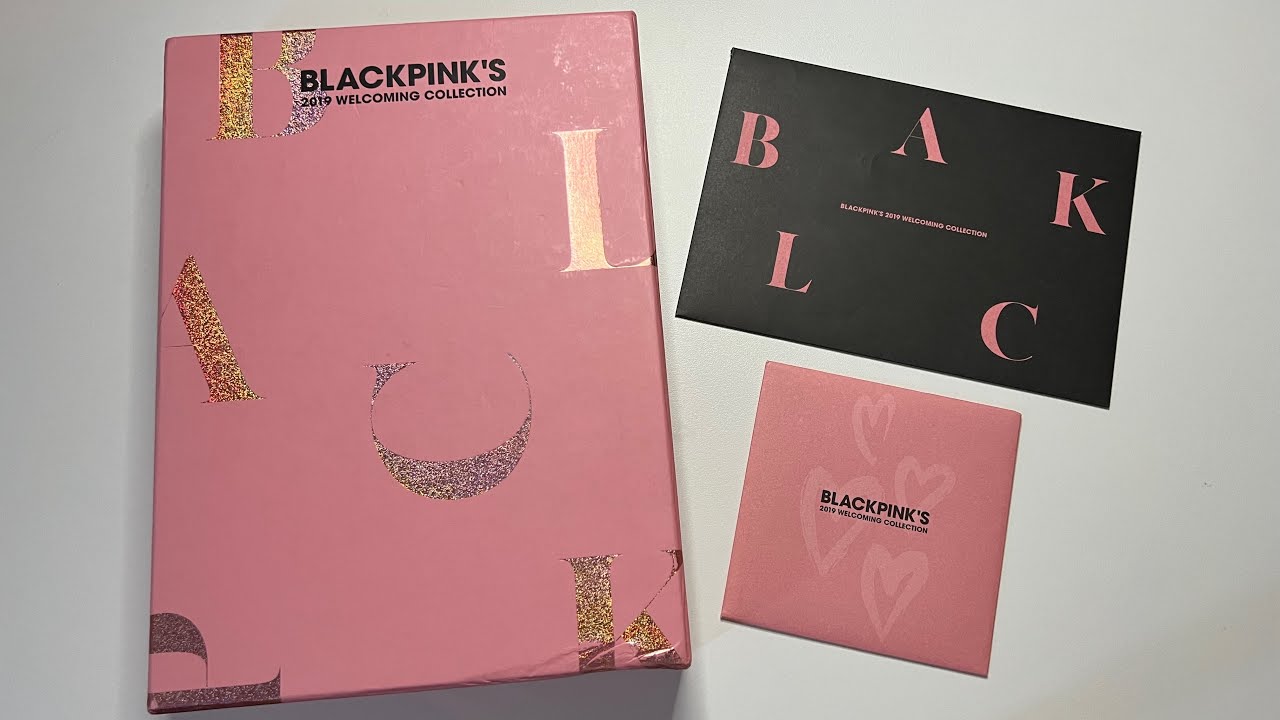 UNBOXING: BLACKPINK 2019 WELCOMING COLLECTION - YouTube