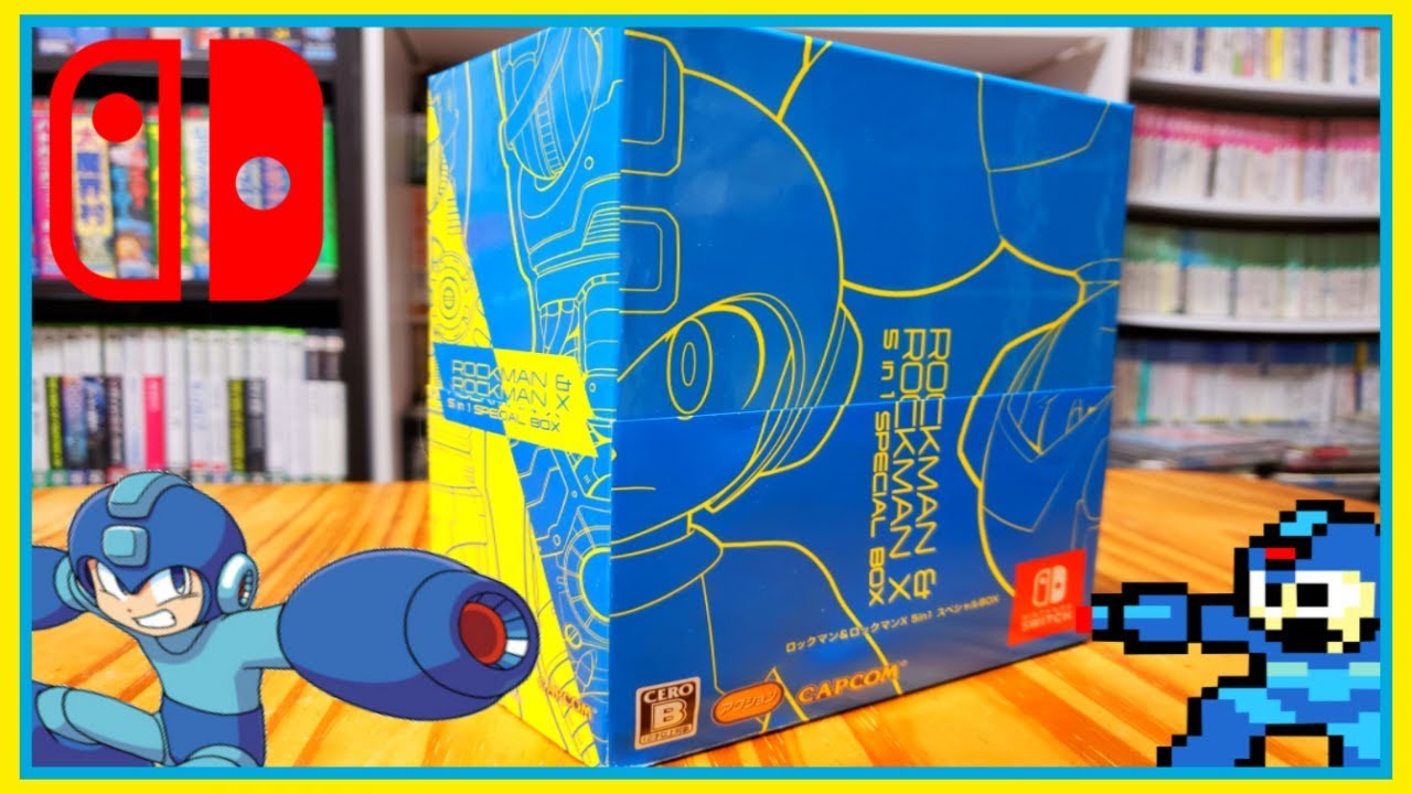 Rockman 5 in 1 Box for Nintendo Switch - YouTube