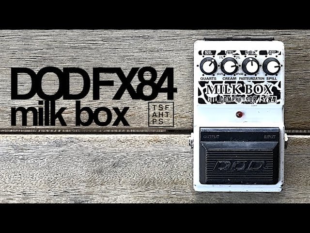 DOD FX84 Milk Box Compressor - YouTube