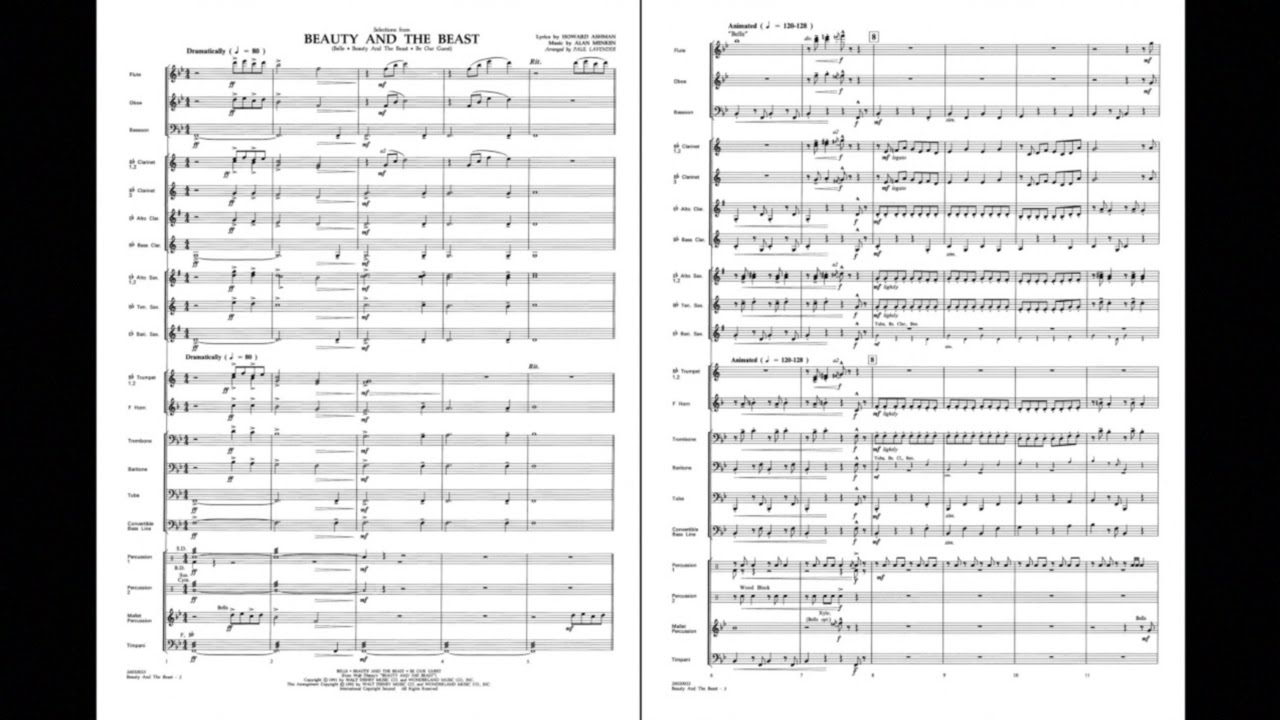 美女と野獣」セレクション／アラン・メンケン（ポール・ラヴェンダー
