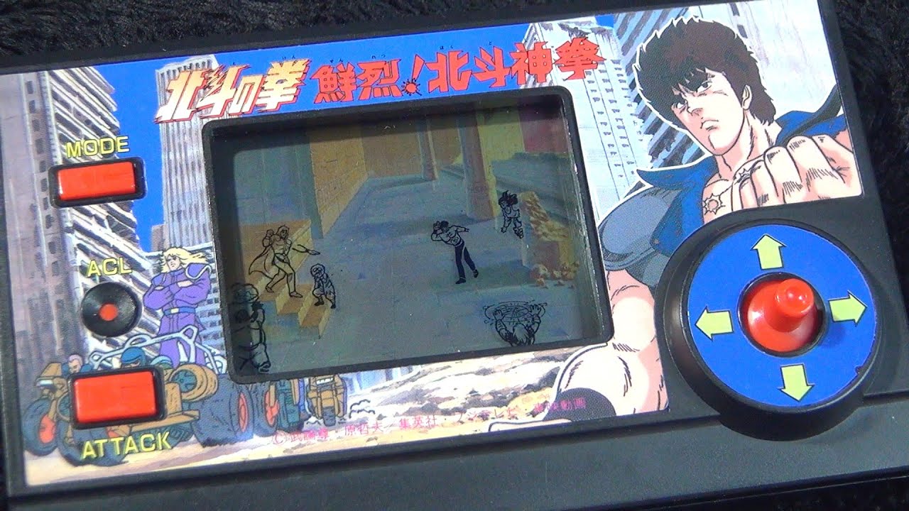 電子ゲーム】バンダイ 北斗の拳 鮮烈！ 北斗神拳 アクション