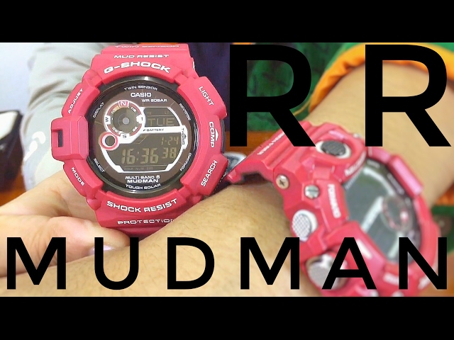 CASIO GW-9300RD.4JF MEN IN RESCUE RED SERIES MASTER OF G G-SHOCK