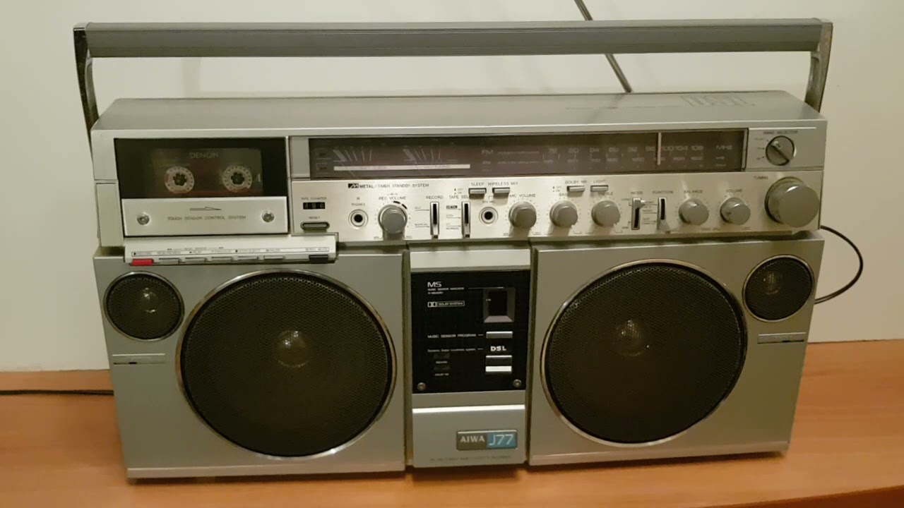 AIWA CS-J77 ОБЗОР - YouTube