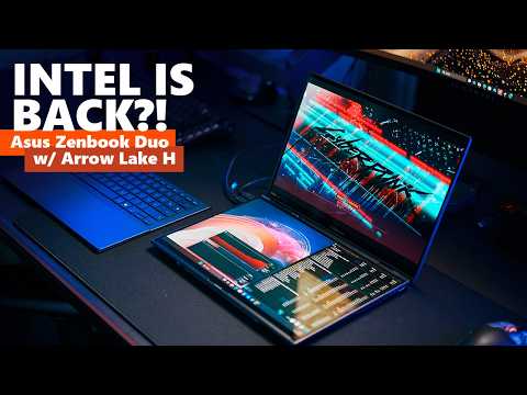 Asus Zenbook Duo 2025 - twice the fun with dual OLEDs and Intel