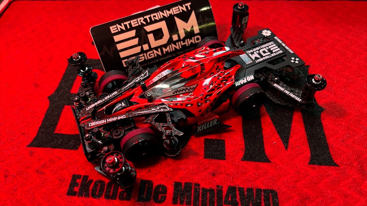 ミニ四駆】ピボットスラダンが凄い！日本代表tsubasa選手のマシン紹介