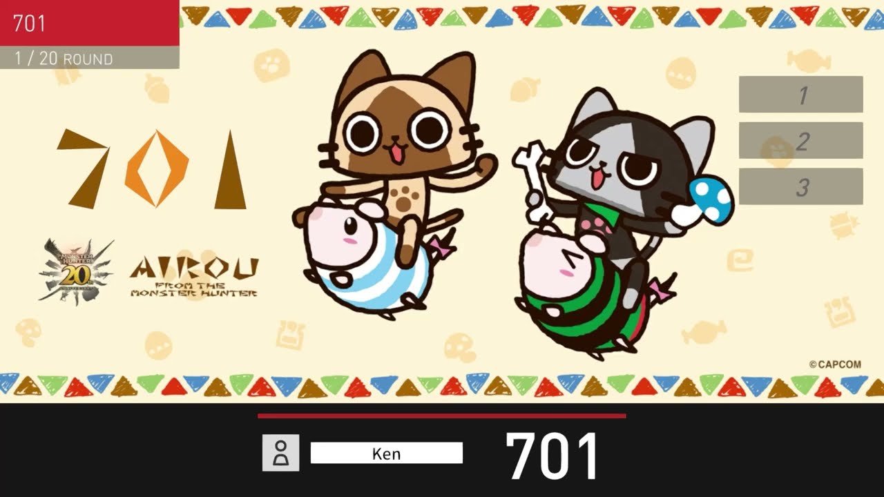 MONSTER HUNTER 20th ANNIVERSARY COLLABORATION DARTSLIVE CARD