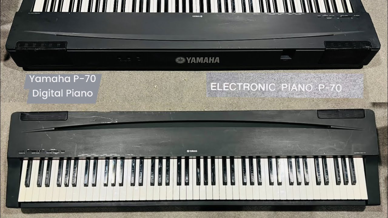 Yamaha P-70 Digital Piano 88 Hammer weighted keys Wilsons music