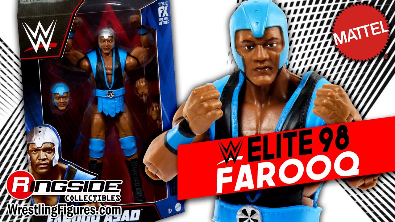 WWE Farooq ファルークロンシモンズ フィギュア マテル社 Farooq (Ron