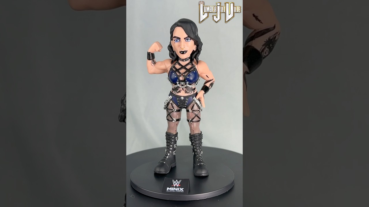RHEA RIPLEY WWE MINIX Figure Unboxing & Review! 💪🔥 - YouTube