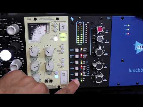 Bus compressor shootout API 529 vs Chameleon Labs 7721 vs Smart