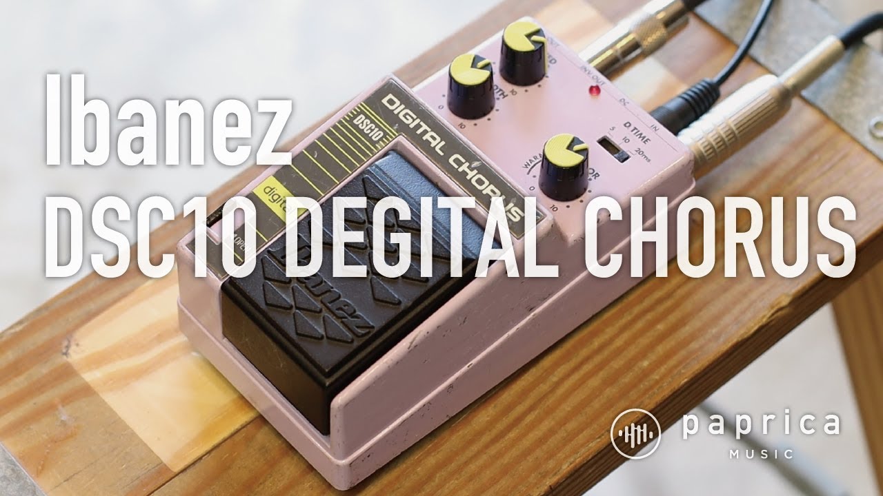 Ibanez DSC10 DEGITAL CHORUS - YouTube