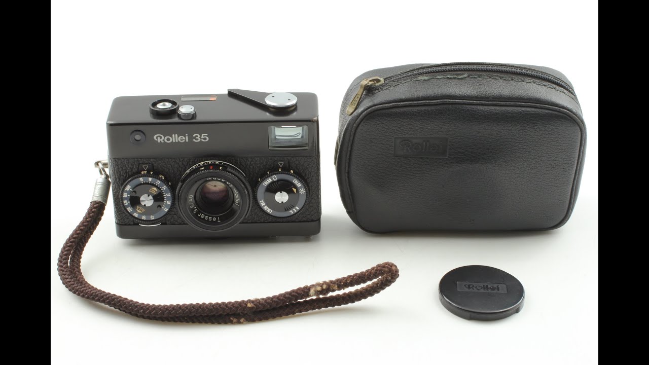 Rollei 35のトップカバー分解 - YouTube