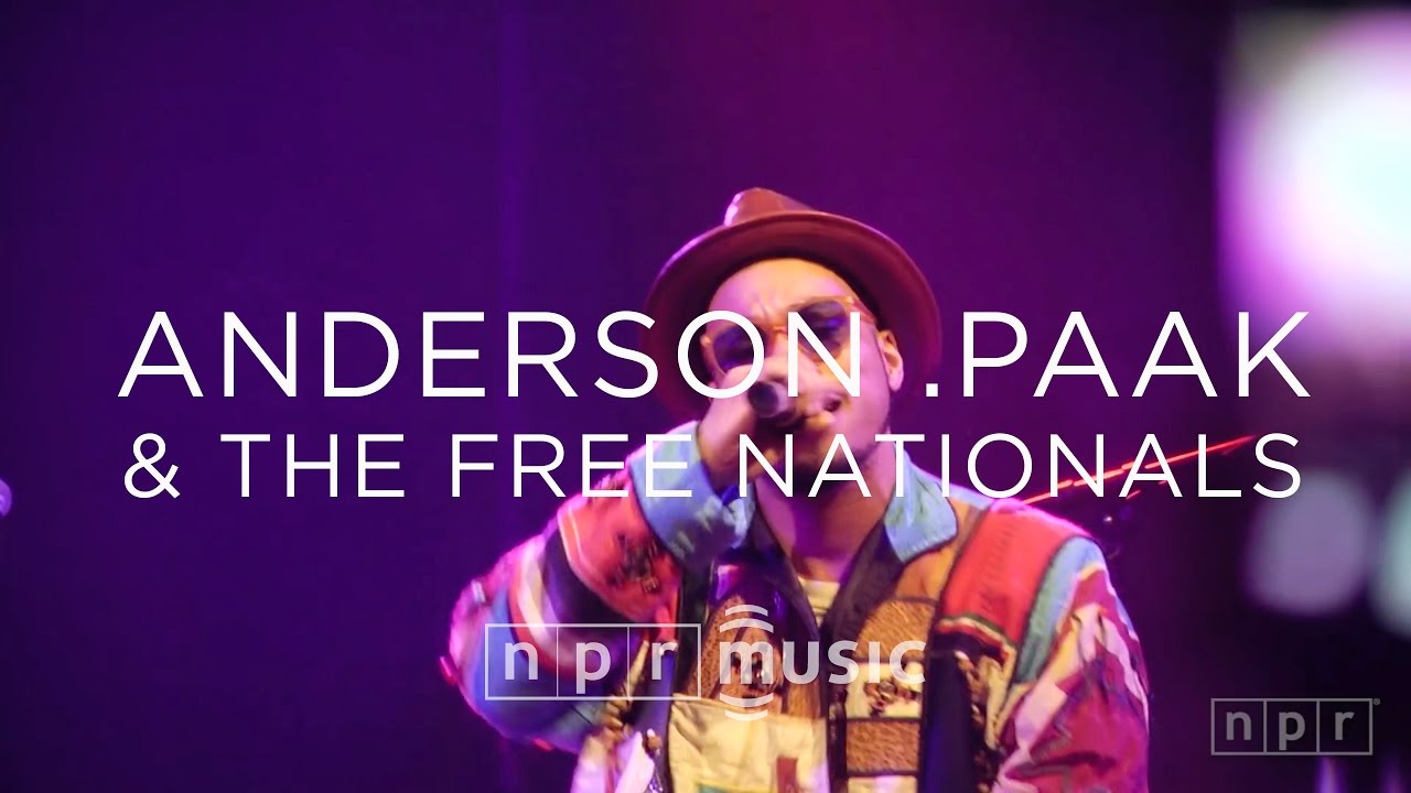 Anderson .Paak & The Free Nationals: SXSW 2016 | NPR MUSIC FRONT