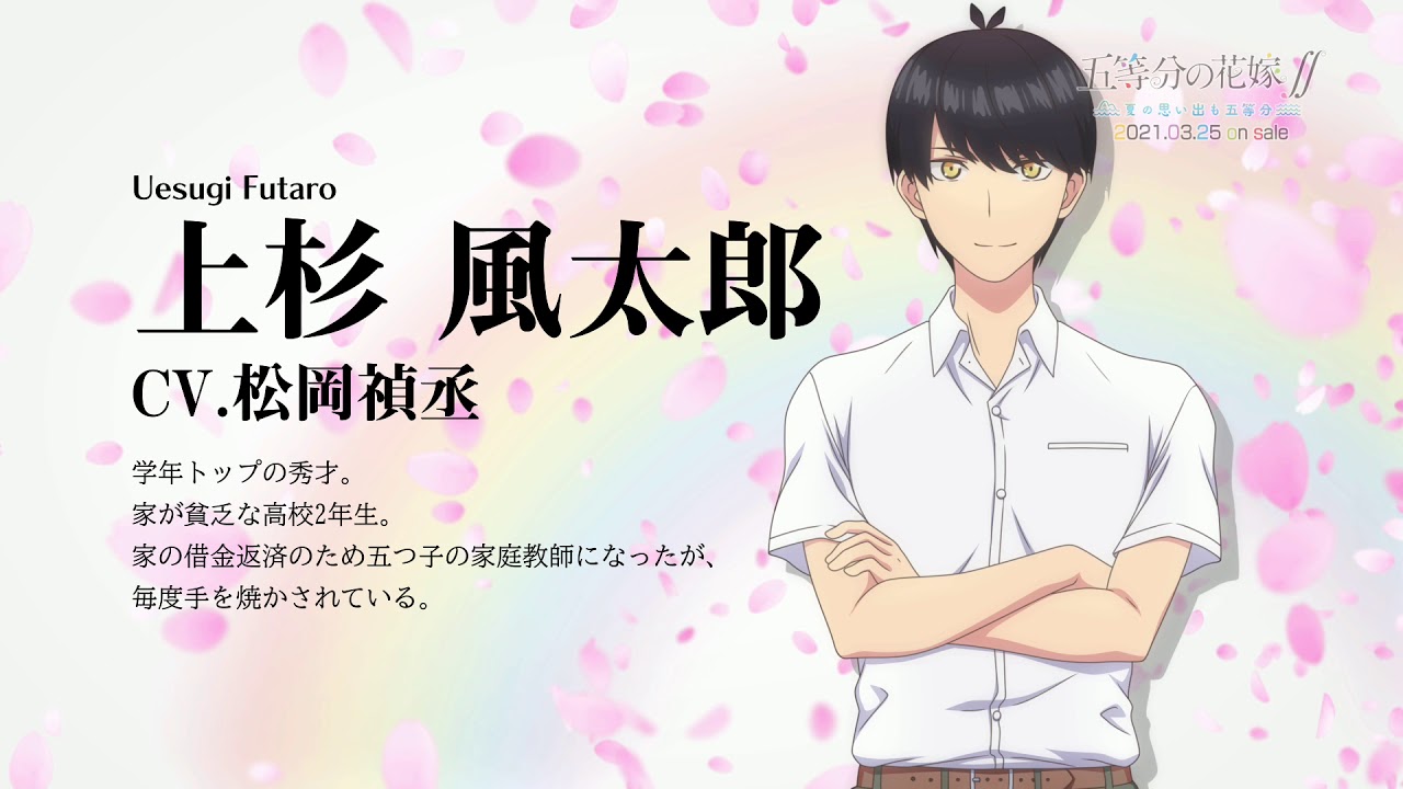 五等分の花嫁∬ ～夏の思い出も五等分～』（Switch/PS4）キャスト