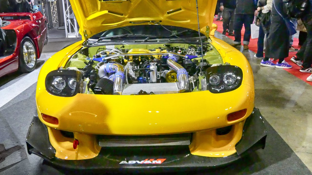 RE雨宮×高橋啓介 RX-7 FD3S Custom Car【Cars and】東京オート
