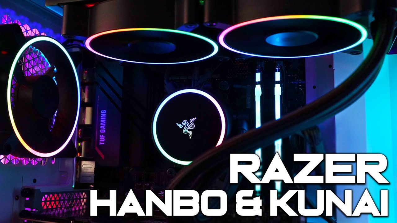 Razer Hanbo Chroma AIO Cooler & Kunai Chroma Fans - Unboxing